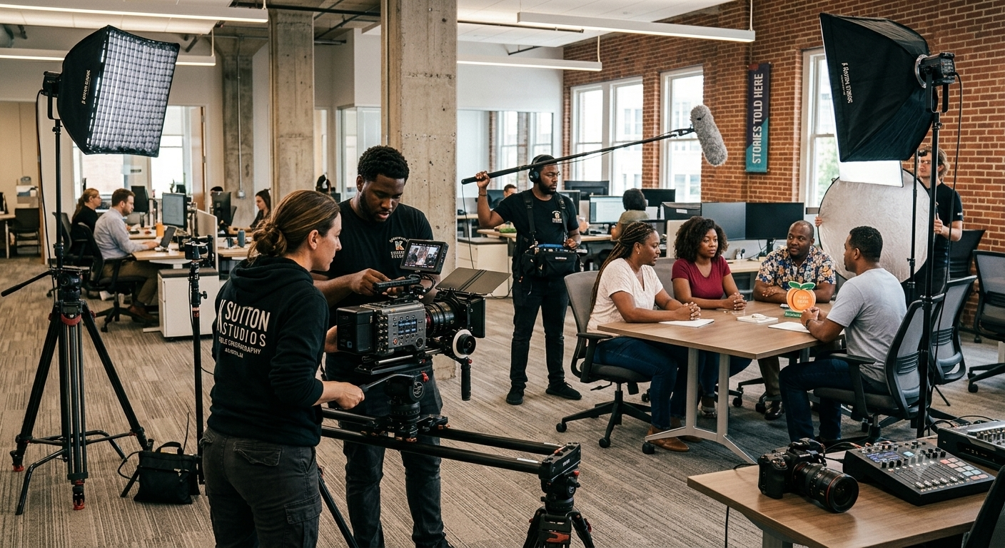 K Sutton Studios veteran-owned mobile film production studio creating cinematic video content